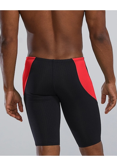 Tyr Durafast Elite Erkek Jammer Mayo - Hexa Siyah - Kırmızı