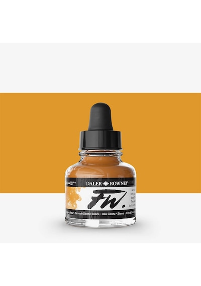 Daler Rowney Fw Ink Akrilik Mürekkep 29.5 Ml Raw Sienna 667 Diğer