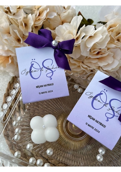 Bernami Vazo Pinterest Kartlı Bubble Mum Düğün, Nişan , Söz ,kına , Mevlüt , Doğum Günü , Yılbaşı Hediyelik- 20 Adet Diğer