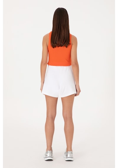 U.s. Polo Assn. Kadın Beyaz Şort Örme 50300683-vr013 Beyaz