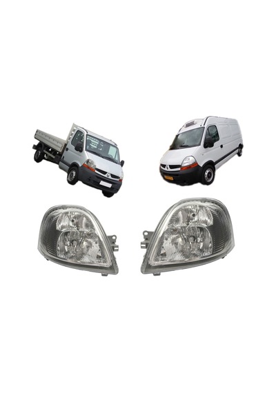 Renault Master Sağ Ön Far 2003--2009 Ayfar Oem Üründür