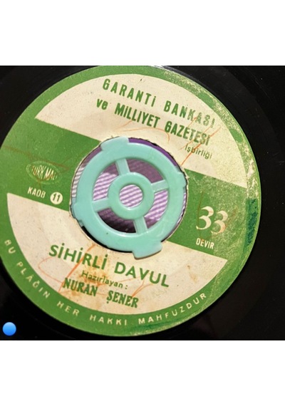Nuran Şener - Sihirli Davul / Kınalı Kuzu - Garanti Bankası & Milliyet İş Birliği Nadir