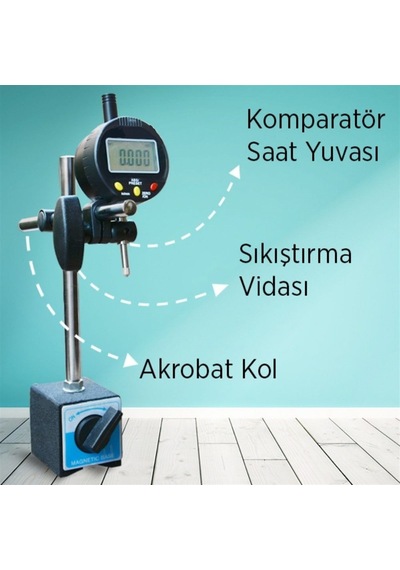 Salgı Komparatörü Manyetik Standı