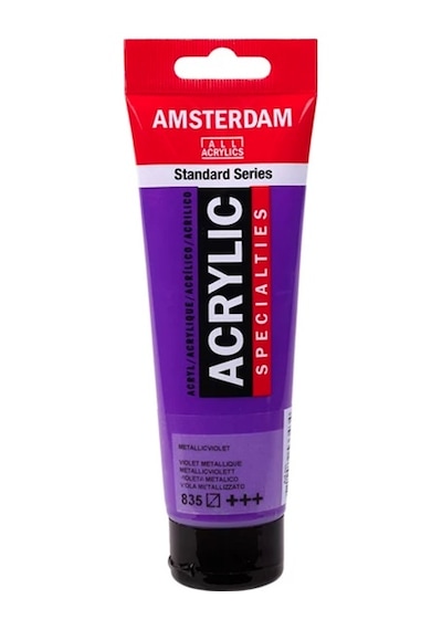 Amsterdam Standart Akrilik Boya 120ml Metallic Violet / 835 Diğer