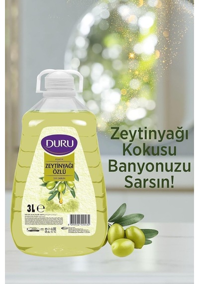 Lexroo Mutluluk Serisi Zeytinyağlı Sıvı Sabun 2x3 Lt