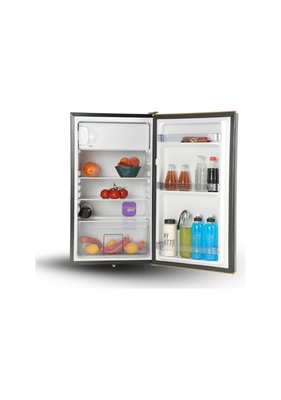 Kaizer Germany 95 Litre Siyah Rose Gold Dijital Göstergeli 12/24/220 V Buzdolabı
