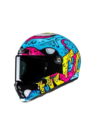 Hjc V10 Kask Squeeze Mc28 Mavi