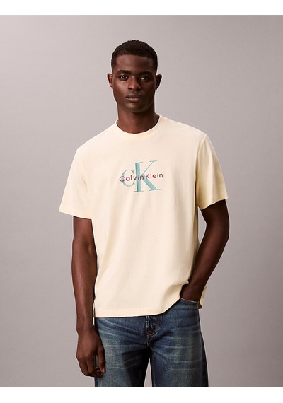 Erkek Ss Hero Monologo 20's T-shirt Tereyağ Sarısı