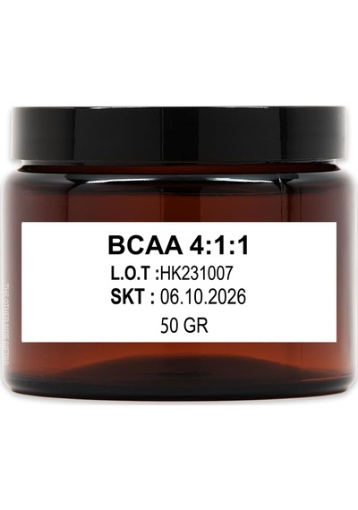 Bcaa 4:1:1 Hammadde 50 Gr