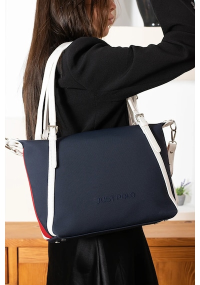 Just Polo Kadın Çantası 440113mh Beyaz Taba