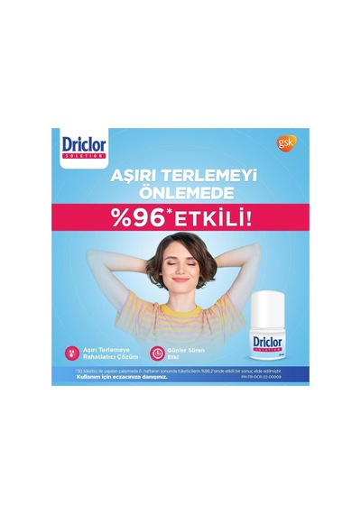 Driclor Antiperspirant Roll-on 20 Ml 2 Adet
