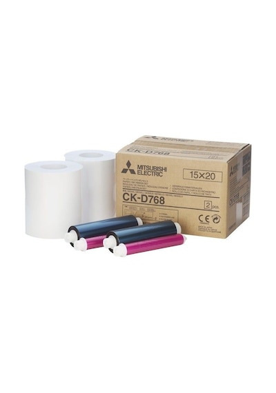 Mitsubishi Cp-D70Dw için 15X20Cm Kağıt - D768