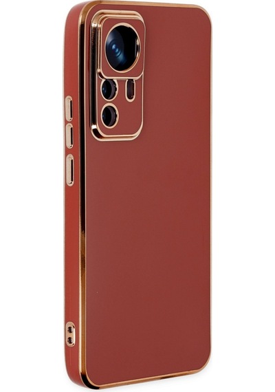Xiaomi Mi 12t Pro Uyumlu Kılıf Volet Silikon - Kırmızı