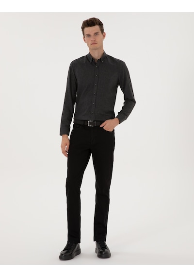 Pierre Cardin Erkek Antrasit Gömlek Desenli 50316751-vr006 Antrasit