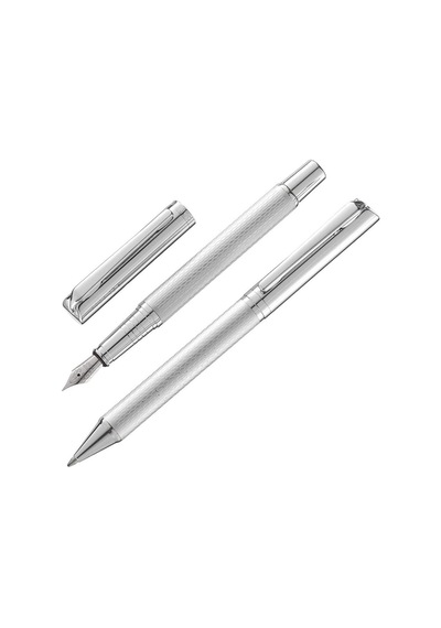Steelpen 5082 Plus Krom Dolma+tükenmez Kalem Standart