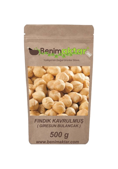 BenimAktar Kavrulmuş Fındık Giresun Bulancak 500 G
