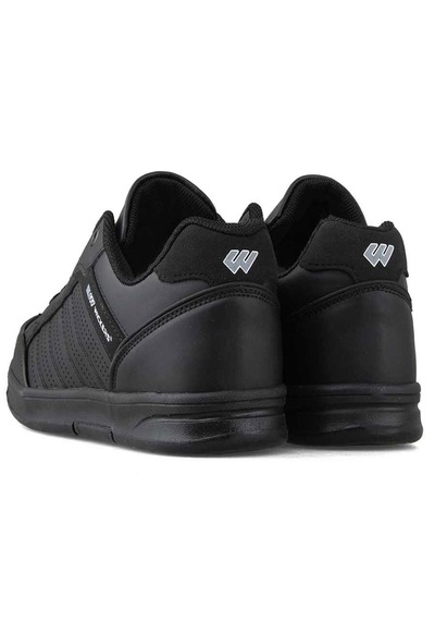 Wickers 1777 Erkek Sneaker Günlük Spor Ayakkabı Siyah Füme