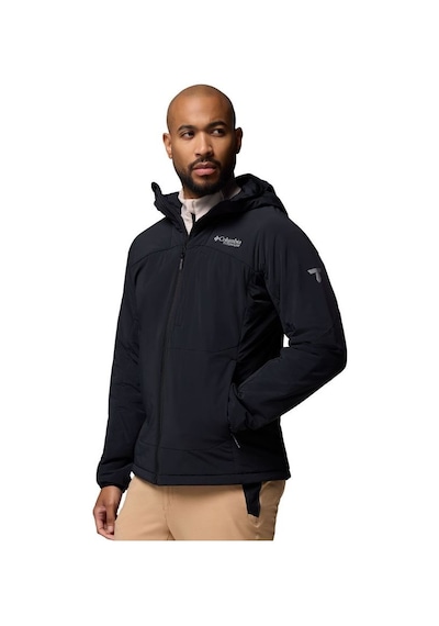 Columbia Columbai Silver Leaf Lite Hooded Jacket Siyah Erkek Outdoor Mont Wo0604-010 Siyah