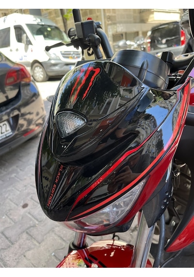 Mondial Drift L Full Tank Pad Set Siyah - Kırmızı