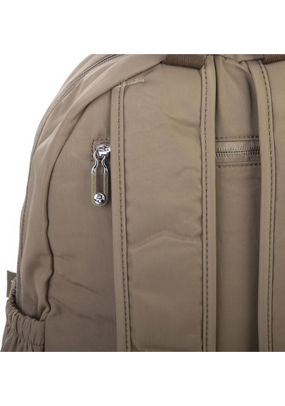 Nas Bag Unisex Büyük Boy Sırt Çantası Çok Gözlü Okul Çantası Haki