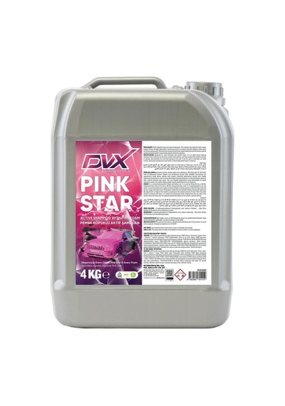 Dvx Pinkstar Fırçasız Oto Yıkama Köpüğü 4 Kg