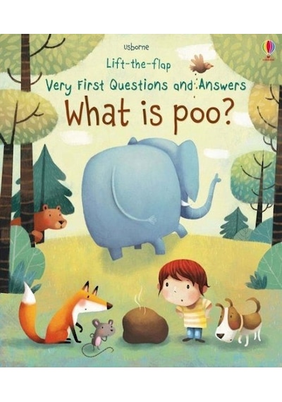 What is Poo? (Very First Lift-the-Flap Questions and Answers) - Katie Daynes - Usborne
