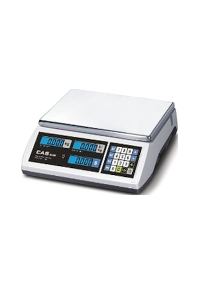 Cas Er-Jr 30 KG 10 Gr Fiyat Hesaplamalı Terazi