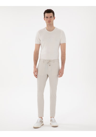 Pierre Cardin Erkek Bej Pantolon Kanvas-chino 50305235-vr011 Bej