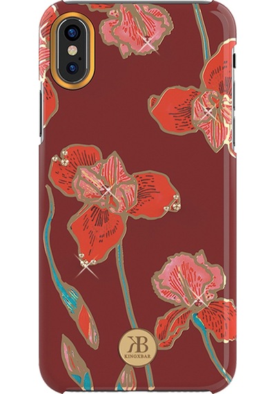 Kingxbar Apple  Uyumlu  iPhone Xs Max Çiçek Desenli Arka Koruma