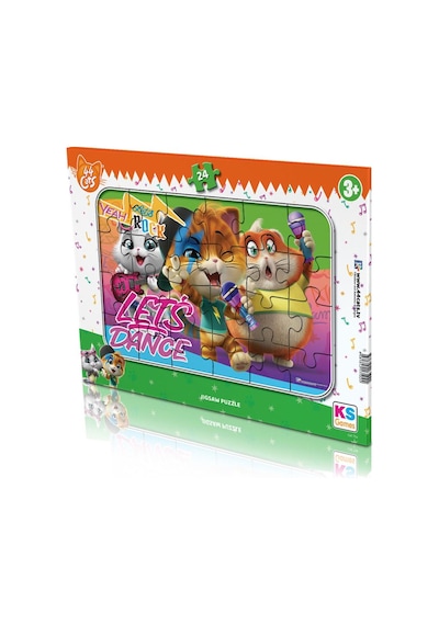 44 Cats 24 Parça Frame Puzzle.