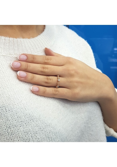 Lova 0,19 Karat Pırlanta Tria Yüzük - 1040208