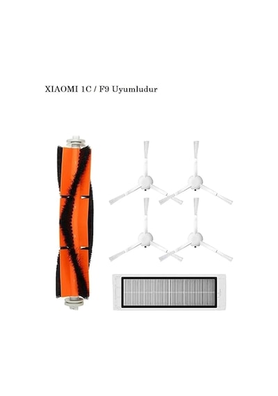Mijia 1c Stytj01zhm / Dreame Uyumlu Uyumlue F9 / Stytj02zhm / Stytj03zhm Uyumlu Robot Süpürge Seti