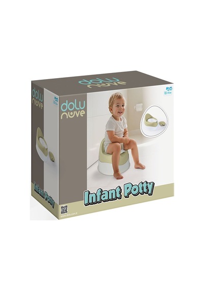 Dolu Oyuncak 7193 Infant Lazımlık Stone Gri - Çok Renkli