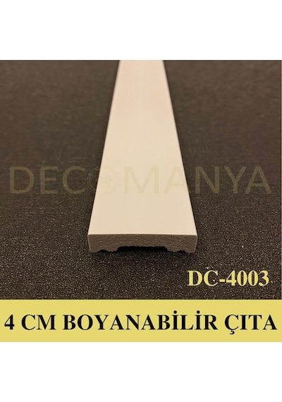 Decomanya Boyanabilir Duvar Çıtası Poliüretan Çıta Polimer Çıta