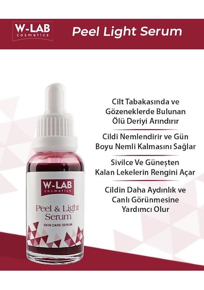 W-Lab Cosmetics Peel & Light Serum 30 ML