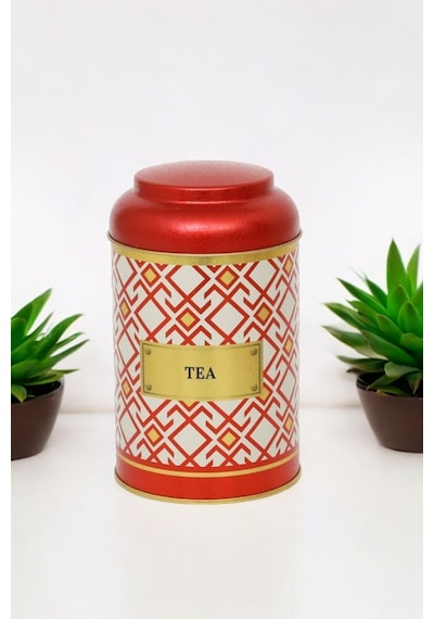Ef115-a7 Turkish Red Tea Desenli Baharatlık 1,1 Lt Çok Renkli