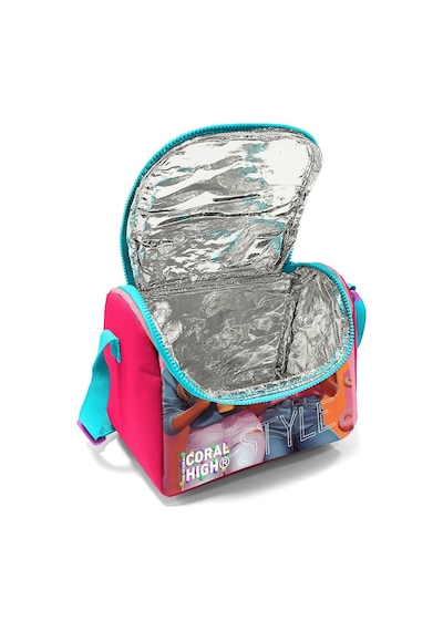 Coral High Kız Çocuk Termoslu Beslenme Çantası - Pembe Kırmızı Fashion Girl, Kız Çocuk Çok Renkli Coral High Kız Çocuk Termoslu Beslenme Çantası - Pembe Kırmızı Fashion Girl, Kız Çocuk Çok Renkli