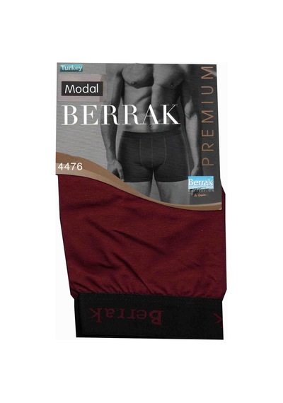 Erkek Modal Likralı Esnek Boxer Berrak-4476 001