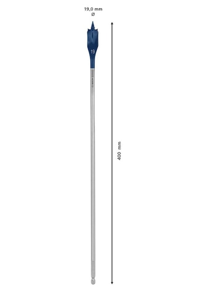 Bosch 19x400 Mm Expert Yaprak Matkap Ucu 2608900346
