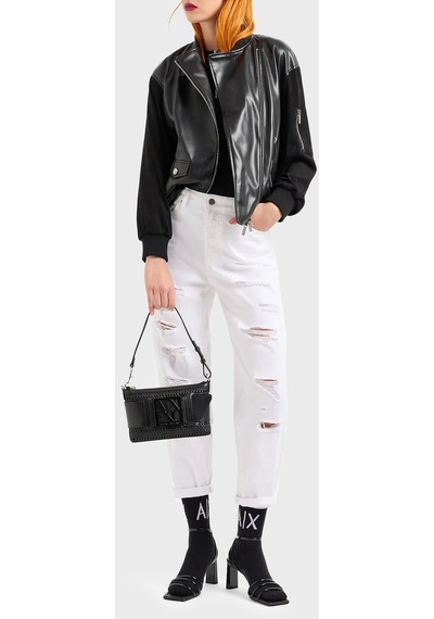 Armani Exchange Kadın Kot Pantolon 3dyj51 Y1hrz 1100 Beyaz