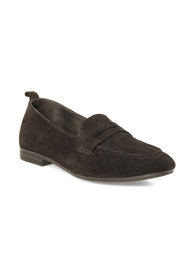 Polaris 327008s.z 6fx Kahverengi Kadın Loafer 000000000102202721 Kahverengi