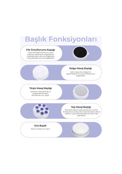 Masaj Aleti Ve Masaj Cihazı Çok Renkli