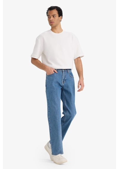 Defacto Diago Comfort Fit Rahat Kalıp Yüksek Bel Geniş Paça Jean Pantolon D9839AX25SP Mavi Defacto Diago Comfort Fit Rahat Kalıp Yüksek Bel Geniş Paça Jean Pantolon D9839AX25SP Mavi