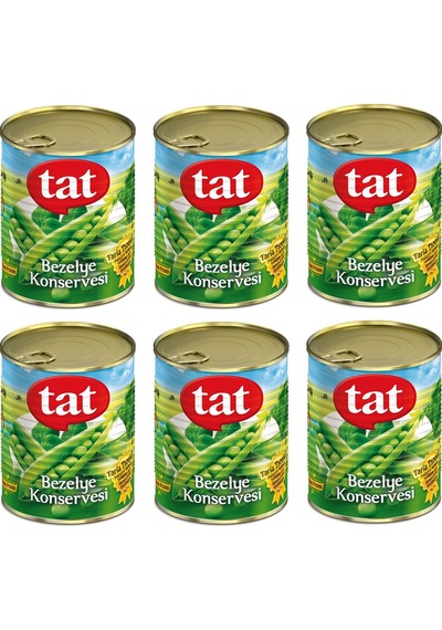 Tat Bezelye Konserve 6 x 830 G