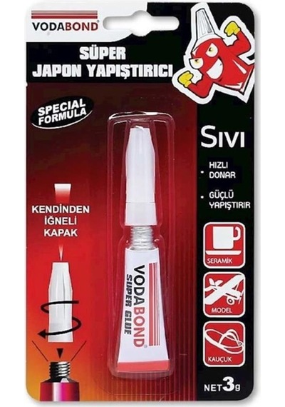 Vodabond  Tamir Et Jel 20gr (Metal-Plastik-Kauçuk-Ahşap-Cam)