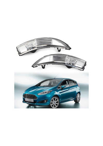 FORD FİESTA SAĞ + SOL AYNA SİNYAL LAMBASI TAKIMI 2009--2012
