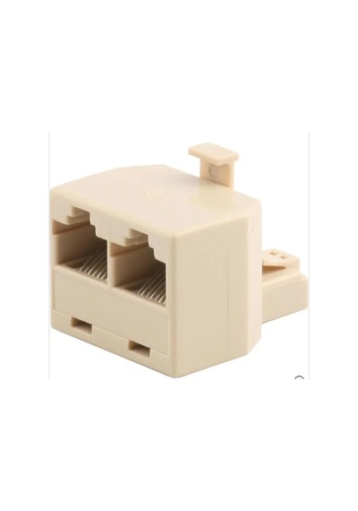 2Li Rj11 Telefon Çoklayıcı Rj11 Paralel Aparat