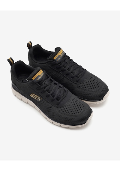 Skechers Track-leshur Erkek Siyah Spor Ayakkabı 232758tk Blk