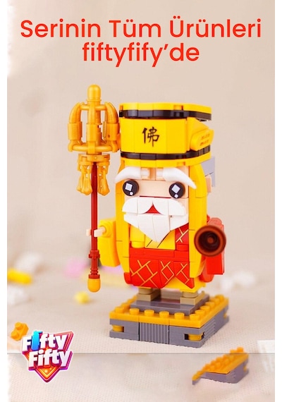 Loz Micro Anime Serisi 1547 Modeli 312 Parça Dekoratif Oyuncak Yapım Seti Yapı Blok
