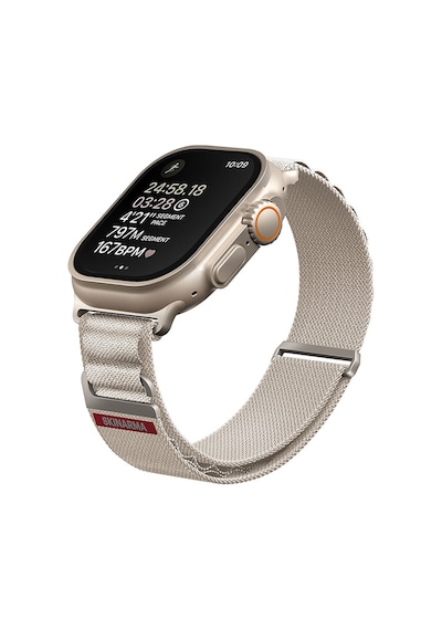Watch 7 45mm Kordon Skinarma Kobu Hasır Strap Kayış Krem